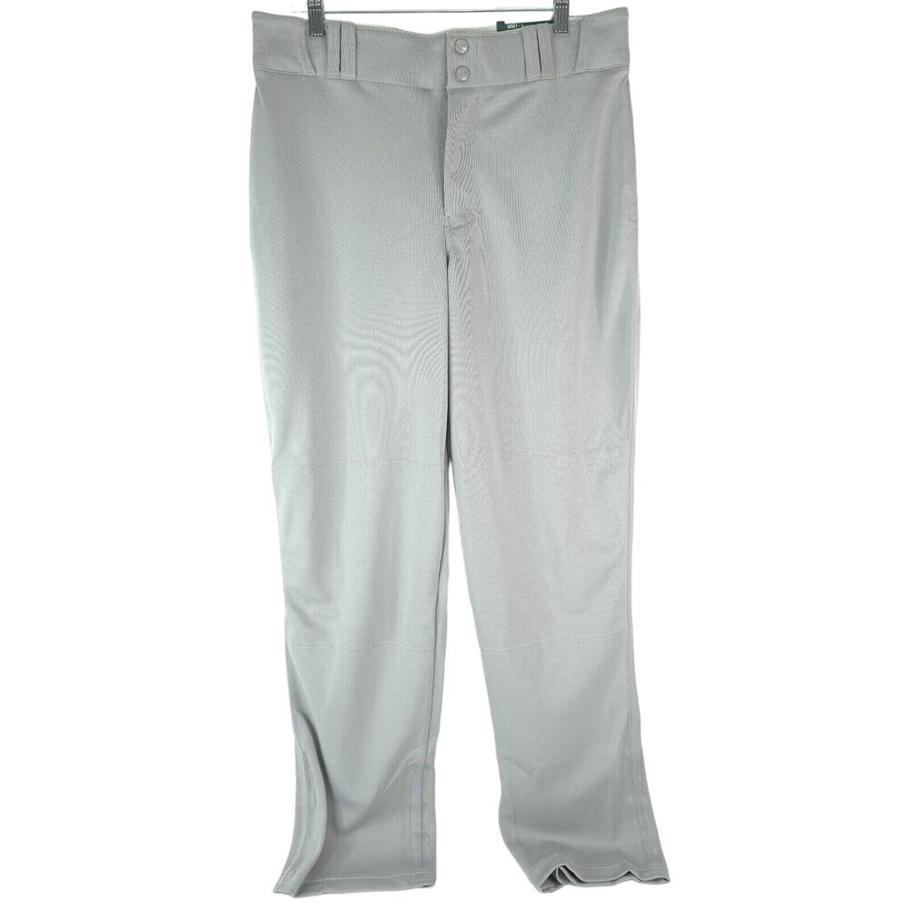 Champro Baseball Pants Adult Large Gray Open Bottom‎ New
